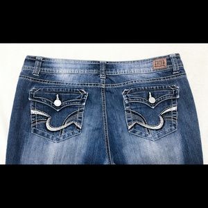 L.E.I. Sophia Flare Jeans, Long length, pant #1